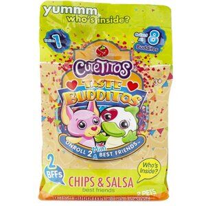 Series 1 Basic Fun Cutetitos Taste Budditos Chips & Salsa - 2 Animal Pack